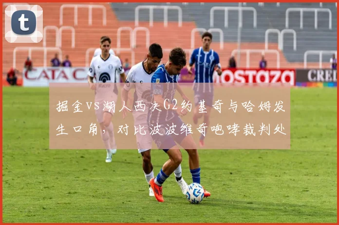 掘金vs湖人西决G2约基奇与哈姆发生口角，对比波波维奇咆哮裁判处理更宽松